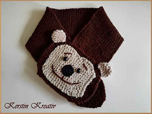 Strickanleitung Baby- und Kinderschal Affe, bis zu 2 Jahren: Ideal für Anfänger
