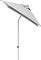KETTLER EASY PUSH Stockschirm 150 x 210 cm –neigungsverstellbarer Sonnenschirm aus Aluminium & Polyester mit Teflon™-Beschichtung – Mittelmastschirm mit UPF 50+ Sonnenschutz – silber/charcoal