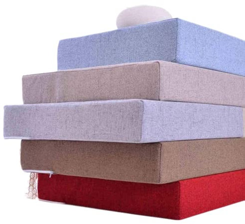 Cojín elevador para sillón, grueso y cuadrado, espuma elástica extra gruesa para interiores, exteriores, coche, oficina