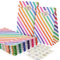 30 Stück Papiertüten Geschenktüten Kindergeburtstag klein Papier Tüten Geburtstagstüten mit Aufkleber Geschenkbeutel Geschenktaschen für Weihnachten Hochzeit Party Geburtstag Valentinstag 24x13x8cm