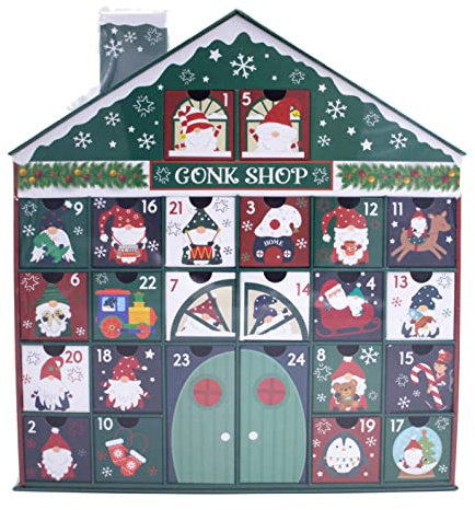 Gonk Shop Advent Calendar House 24 Doors - Large