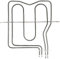JCSPARES® - Resistenza Superiore Doppia Grill 1000 + 1200 Watt Per Forno Compatibile Con Whirlpool Indesit Ed Ulteriori