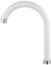 ATCO® Beccuccio di ricambio per rubinetto, rubinetto da cucina, rubinetto per lavello, rubinetto girevole 3/4 x 250 mm, con ugello per miscelatore, bianco
