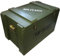 weeco Militär Holztruhe Offizierskoffer 74x47x45cm Neue Aufbewahrungskiste Munitionsbox Militaria. Transportkiste Aufbewahrungskiste. Top Secret Military Truhe Wandstärke 1,8 cm