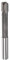 HARFINGTON Reibahle 14,6 mm H7 C1/K30 Hartmetallspitze Präzisions-gerade Rillen runder Schaft Drehmaschine Fräser