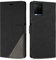 SONWO Coque pour Vivo Y21, Protection Housse Etui en Cuir PU Portefeuille Livre pour Vivo Y21, Emplacements Cartes, Fonction Support, Noir