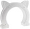Cat Door Interior,Pet Kitty Safe Door,Cat Door Built In Interior Pet Door,Indoor Cat Door,No Flap,for Indoor Hollow Core or Solid Inside Door