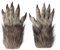 NICEYEA Halloween Werwolf Handschuhe Horror Kostüm Party Wolf Klaue Handschuhe Pelzige Herren Haarige Hände Fäustlinge Geist Pfote Dress Up Streich Requisiten für Tierthema Party Fasching Spukhaus