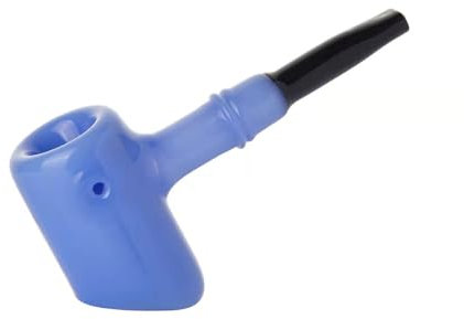 wonbest Glas Tabakpfeife Tobacco Pipe Löffel Glasrohr Handmade Hitzebeständig Tabakpfeife Rauchen Schüssel Glass Pipe Blau