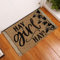 MIAOMANSENSTORE Fußmatte innen außen fussmatte Hay Girl Hay Cow Indoor- und Outdoor-Fußmatte, Farmer Farmhouse Farm Life Fußmatte Deko Wohnzimmer