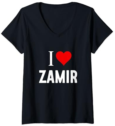 Donna Amo Zamir Maglietta con Collo a V