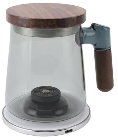 Hydrogen Water Pitcher, 00ml SPE Electrolysis Technology Rich Hydrogen Water Generator Electrolysis Jug, 800 to 1500ppb Intelligent Heating Hydrogen Rich Water Generator