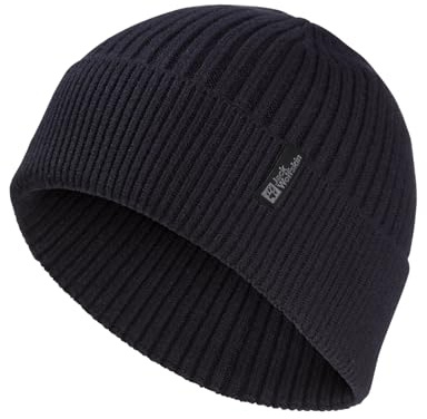Jack Wolfskin Unisex Cosy Beanie-Mütze, Dark Navy, Einheitsgröße EU