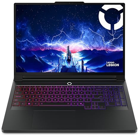 Lenovo Legion Pro 7i Gen 10 (2025 Model) Gaming Laptop, 16 OLED 16:10 2.5K 500nits 240Hz, NVIDIA® GeForce RTX™ RTX 5080, Intel Core Ultra 9 275HX, 64GB DDR5-6400, 1TB SSD, Wi-Fi 7, Per