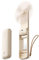 Aecooly Slim Portable Fan with Mirror, Thin Handheld Fan, USB Rechargeable Mini Personal [24H Max Cooling Time], Battery Powered Small Foldable Pocket for Travel, Lash, Makeup, Gifts for Women -Beige