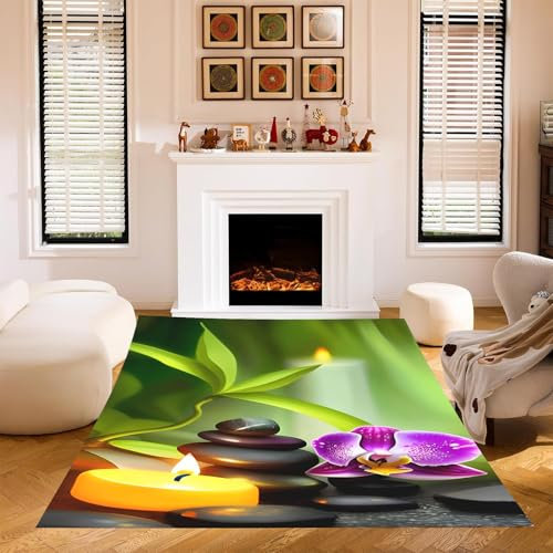 Fadaing Gras Teppich Wohnzimmer 160x230cm Schlafzimmer kinderteppich 3D Lustige Cartoon kinderzimmer Junge, Süßes Tier Teppich wohnzimmerteppich fur Dekoration