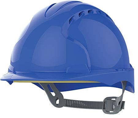JSP Industrieschutzhelm EVO3 EN 397 OneTouch-Gleitverschluss Farbe blau (AJF160-000-500)