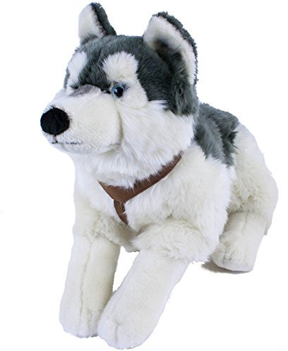 Hund HUSKY Stofftier Plüschtier 62 cm UNI TOYS NEU