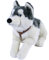 Hund HUSKY Stofftier Plüschtier 62 cm UNI TOYS NEU