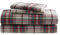 Eddie Bauer Mont Lago Plaid Franela Juego de sábanas, Montlake Plaid, Matrimonio