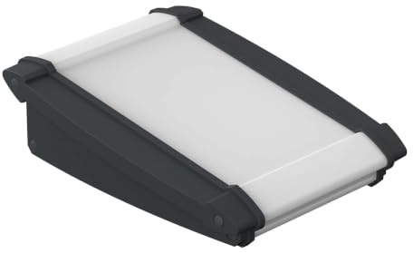 Bopla! 92850100.MT6 ALU-Topline ATPH 1850-100 Pult-Gehaeuse 100 x 181 x 53 Aluminium Graphitgrau (RAL 7024) 1St, (L x B x H) 100 x 181 x 53 mm