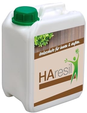Bio Madera Protección haresil Basic 2,5L contra setas, madera, madera de gusano plagas, madera Gusano Protección, madera, seta combatir, para interior y exterior.