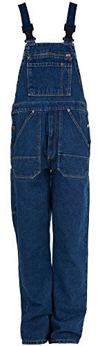 Eiko Jeans Latzhose, Blue Stonewashed (102)
