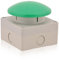 Pulsante manuale grezzo a fungo a pedale Interruttore Arresto di emergenza Cicalino apriporta 1NO+1NC Apertura positiva Grigio/verde Funzione fine pulsante IP65