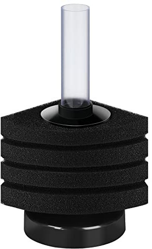 AQUANEAT Aquarium Bio Eckschwamm Filter, für die Zucht von Garnelen Nano Fish Tank, bis zu 3 Liter