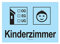 PRICARO Umzugsaufkleber Kinderzimmer 1 hellblau, A6, 15 Stück