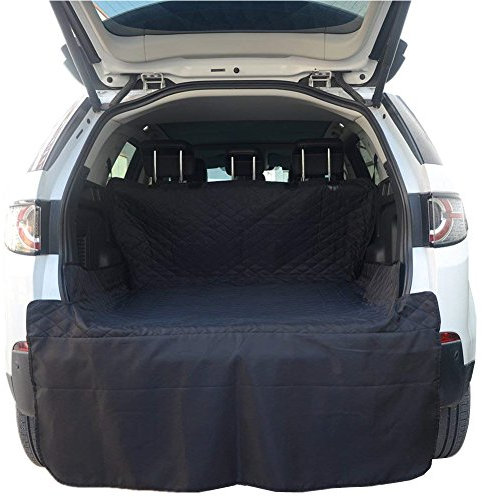 HONCENMAX Grande Perro Vehículo Protector de Maletero Cubierta del Revestimiento de Carga Mascota Cubierta de Asiento Estera Antideslizante Impermeable Universal para Camionetas SUV