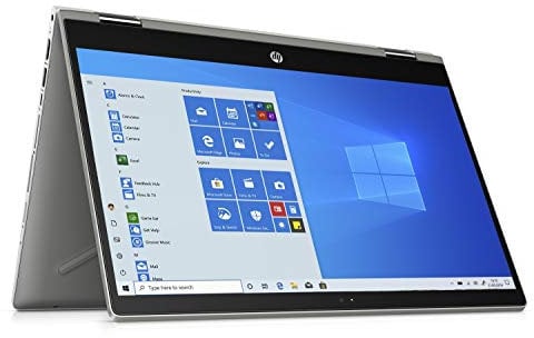 HP Pavilion x360 14-cd1006na 14-Inch Full HD Touch Screen Convertible Laptop, Intel Core i3-8145U, 8 GB RAM, 256 GB SSD, Windows 10 Home - Silver