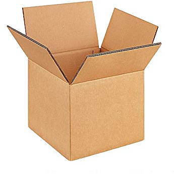 5 x AKAR 406 x 406 x 406 mm Medium Size Double Wall 16x16x16 Shipping Mailing Parcel Postal Brown Heavy Duty Cardboard Boxes