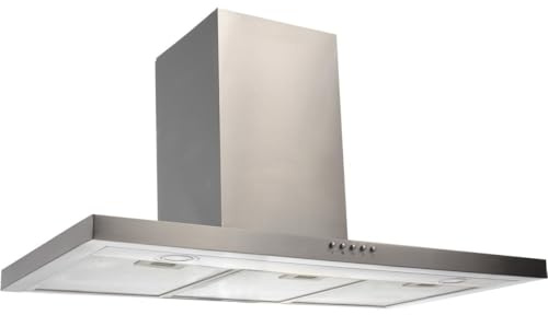 AMICA T-Line KH 17802-1 E Kaminhaube/Edelstahl / 90 cm/LED Beleuchtung