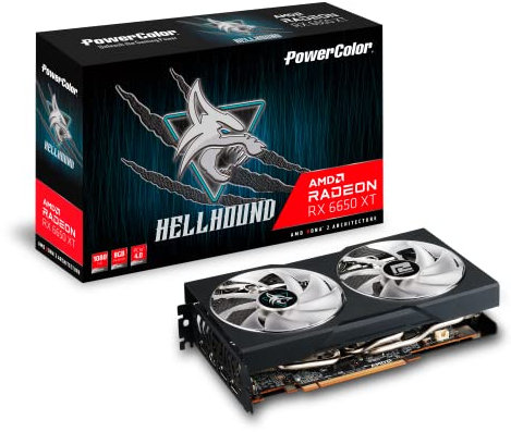 Powercolor VGA RX 6650 XT Hellhound OC 8GB GDDR6