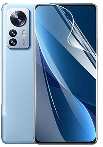 Snailcanfly películas de hidrogel 2 pcs para Xiaomi 12 5G / 12X 6.28inch Protectores de pantalla de TPU de película transparente flexible suave NO vidrio templado