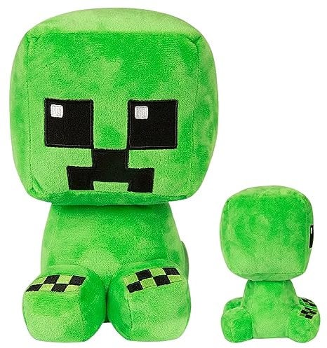 Minecraft Kuscheltier Spielzeug Minecraft Karikatur Plüsch Spielzeug Puppen Weiches & Waschbar Puppen Geschenk für Kinder und Kuscheltierliebhaber 26cm