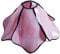 BOTOWI Tiffany Lamp Shade Replacement 8 Inch Stained Glass Pink Lotus Flowers Lampshade 1-5/8-Inch Fitter Opening Only for Pendant Lamps Wall Light Ceiling Light Chandeliers Table Lamp