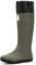 Yenxapei Gummistiefel Damen Herren, Original Wasserdichte Arbeitsstiefel Hoch Regenstiefel, Gummi Langschaft Gummistiefel Sicherheits Stiefel Regenschuhe Boots Gartenschuhe Im Freien, Grün, 41 EU