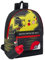 Pokémon Pikachu Catch 'Em All Roxy - Mochila con botella de agua plegable, licencia oficial, 39 x 31 x 12 cm, poliéster duradero, correas acolchadas ajustables, hidratación sobre la marcha, para