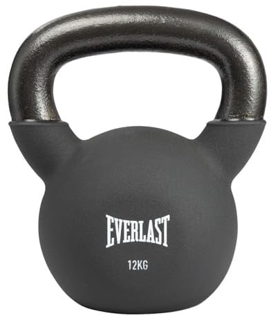 Everlast Kettlebell Black/Charcoal 12kg