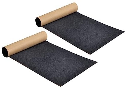 NULYLU 2stücke Griptape Für Skateboards Und Scooter Pack Sandpapier Aufkleber Langlebiger Halt Für Outdoor Sport