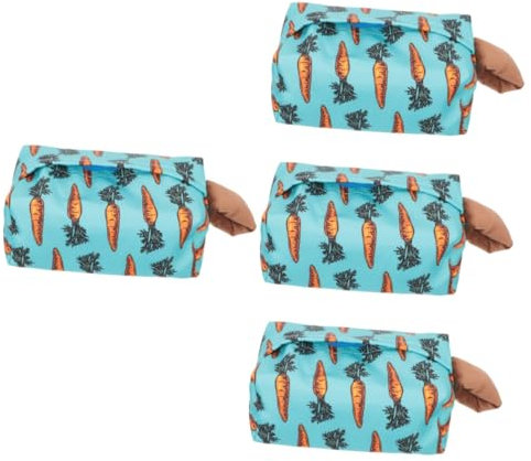 Cabilock 4 Pz Scatola per fazzoletti di ravanello accessori ufficio scrivania accessori per scrivania ufficio porta salviette di carta contenitore per mollette porta tovaglioli creativo