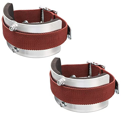 Okeeyseda 2Set Trockenbau-Stelzen-Ersatzteile, Beingurt-Set für Stelzen, Beinbefestigung für Verputz-, Maler- und Verkabelungsarbeiten