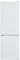Exquisit® Frigorífico Combi, 295L, Clase D, Color Blanco, Cajón Verdulero, Estantes de Cristal, Altura Regulable, Tiradores Integrados, Luz LED, Consumo 200 kWh/año, Medidas 186x59,5x60 Cm