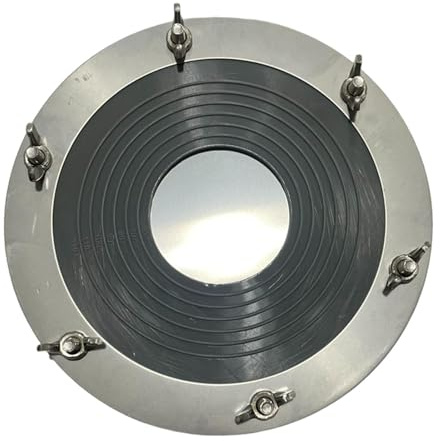 Tdoutop Tent Jack, Tent Flue Flashing, High Temperature Resistant Wood Burner Flue Pipe Fitting, Roof Pipe Flashing for Outdoor