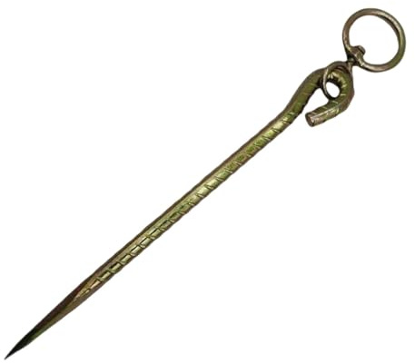 Dualoai Bodenanker Stab Stahl Spiral Schraube Outdoor Verankerung für Campingzelt Gartenhaus Tierleine Stall Tierhaltung, Mehrfarbig, Länge 50cm