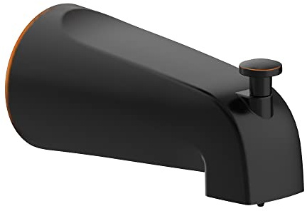 Design House Bathtub Diverter Spout, 1/2-in. Slip-Fit, Oil-Rubbed Bronze, 5.34 in. L x 2.5 in. W x 2.8 in. H, 522938