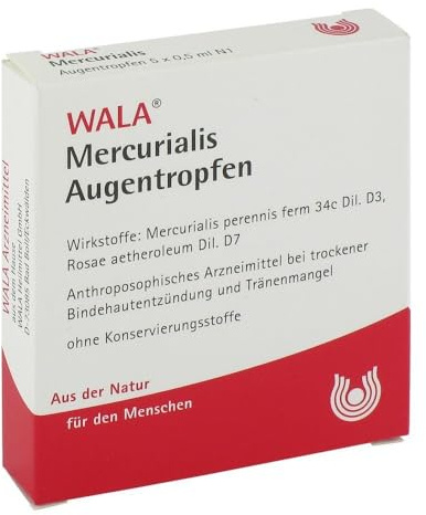 Mercurialis Augentropfen 5X0.5 ml