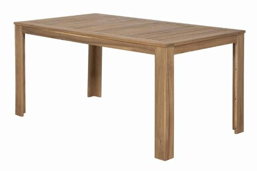 Siena Garden Dining Tisch Paleros, 160x90x75cm, Gestell: Akazienholz, geölt in natur, Tischplatte: Akazienholz, FSC 100%